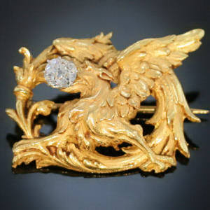Antique Victorian brooches between $1500 and $5000