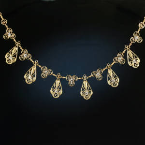Antique Victorian jewelry between $500 and $1500