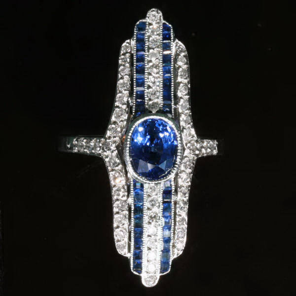 Antique jewelry with color blue up to $7,000
