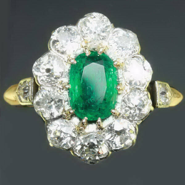 Antique jewelry with color green up to $15,000