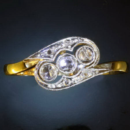 Antique rings under $1,000