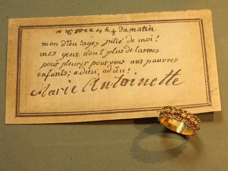 Antique gold ring wedding band Amsterdam 1755