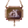 Antique jewelry with cameo