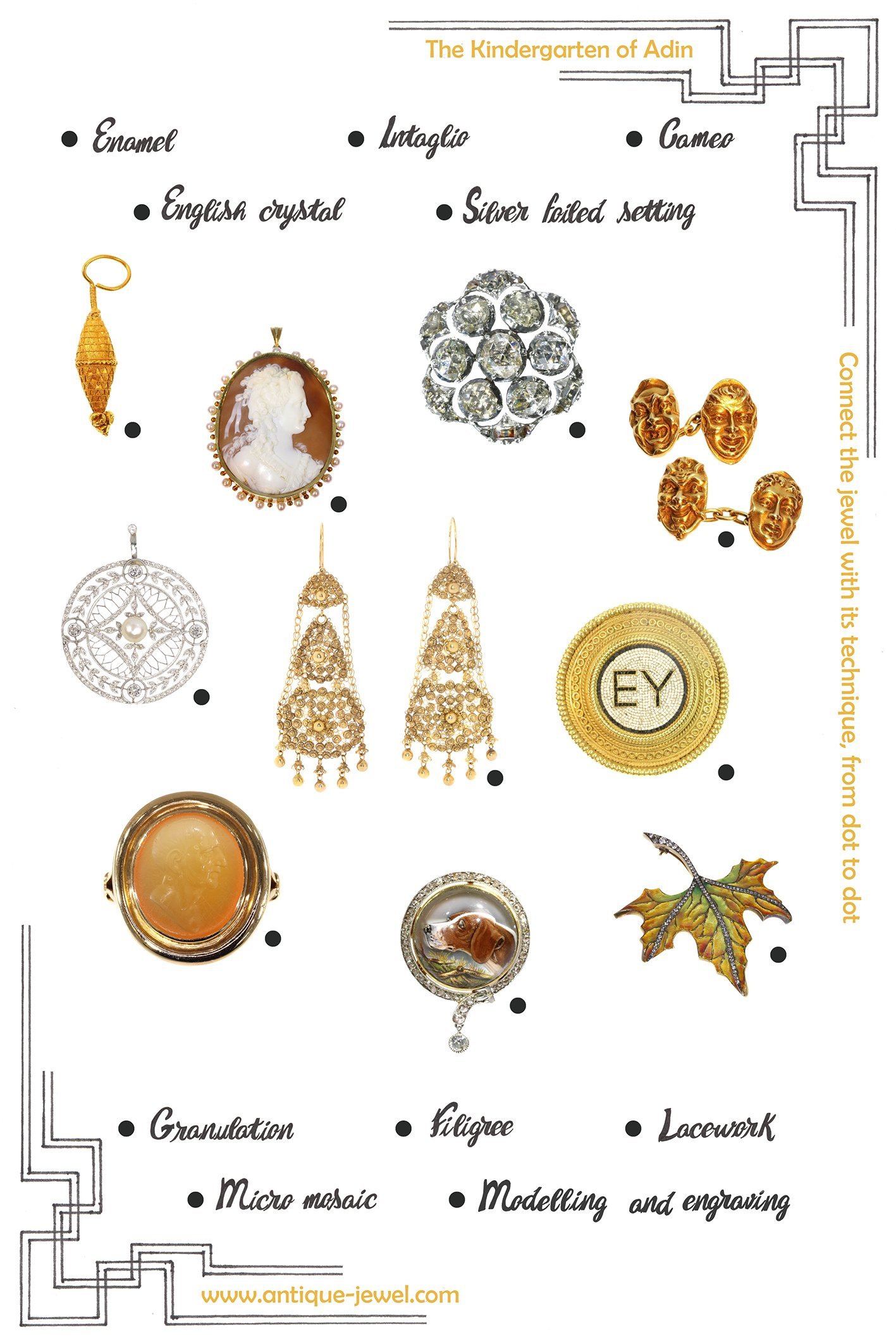 Click picture to check our extensive collection of genuine vintage jewellery