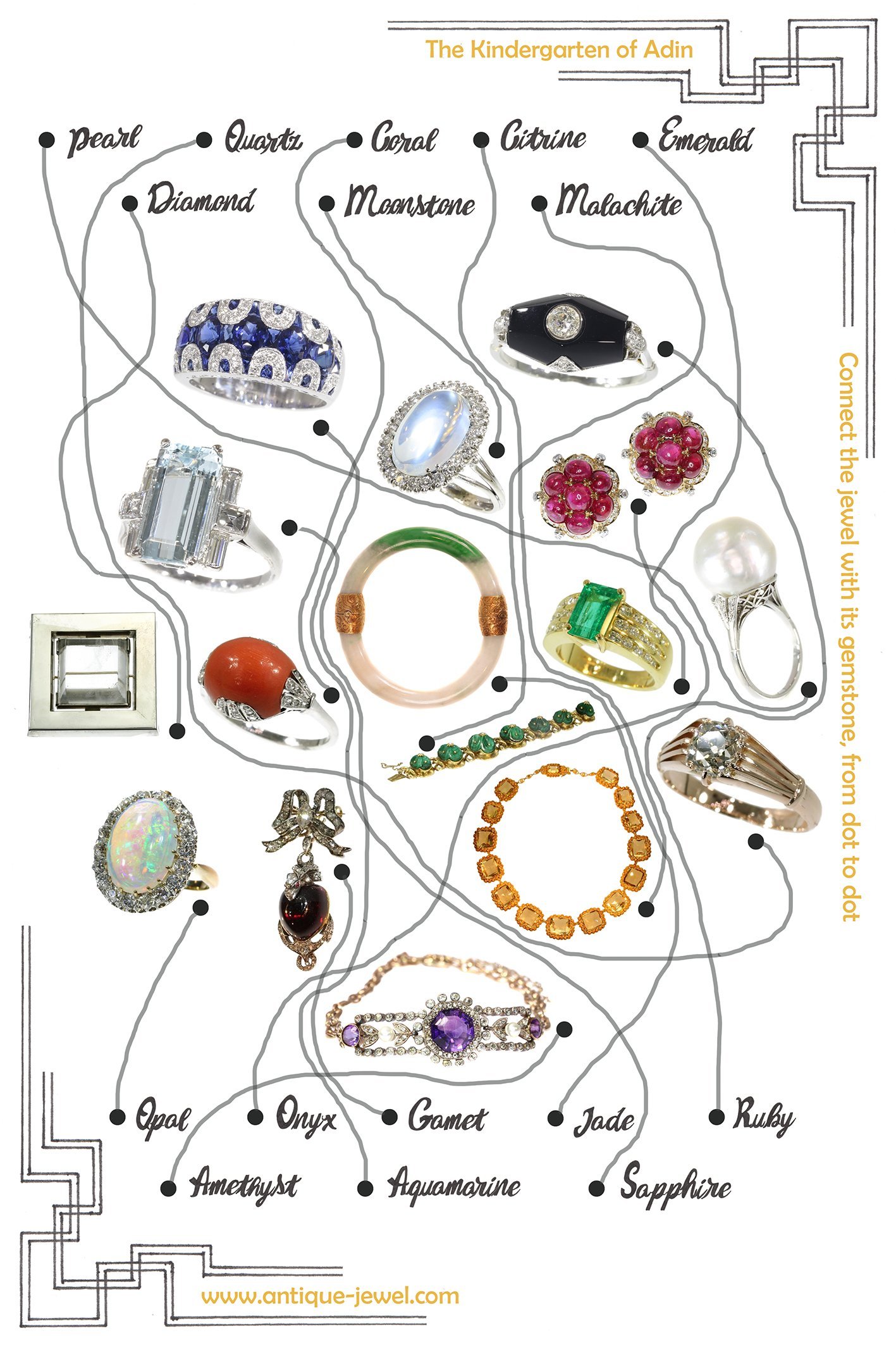 Click picture to check our extensive collection of genuine vintage jewellery