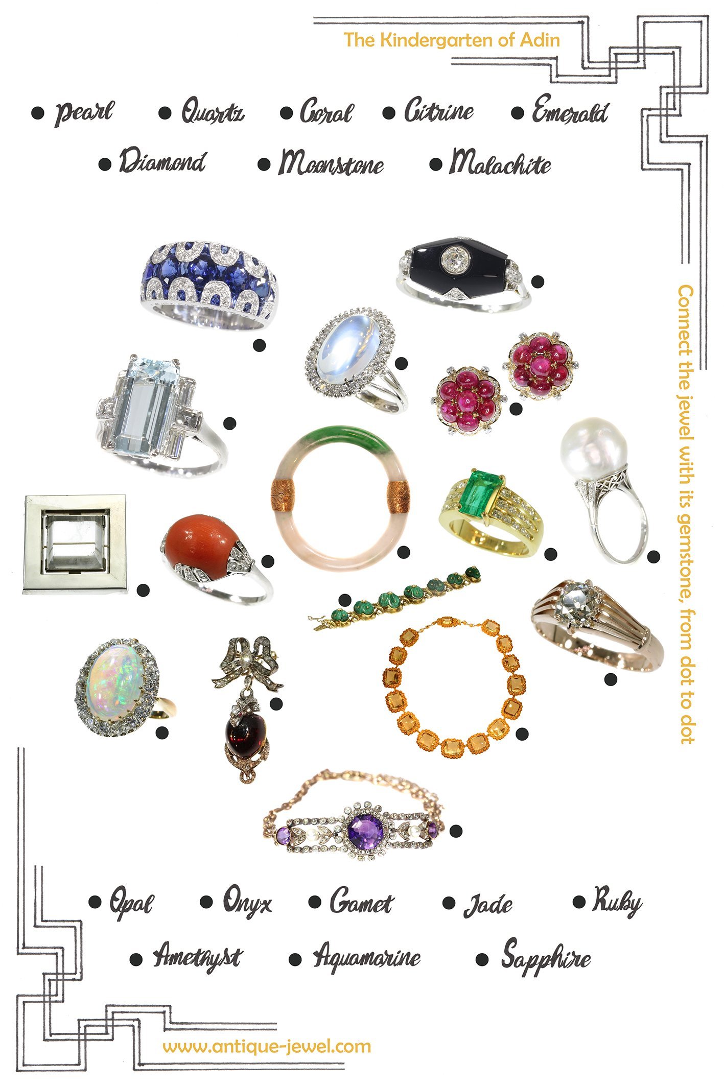 Click picture to check our extensive collection of genuine vintage jewellery