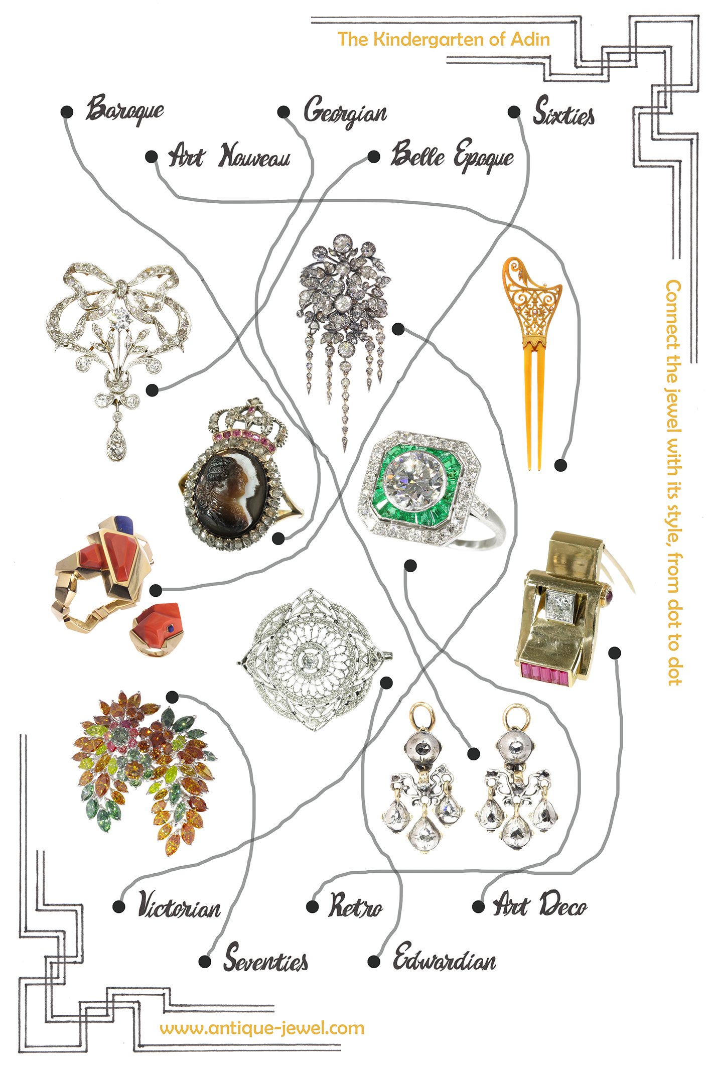 Click picture to check our extensive collection of genuine vintage jewellery